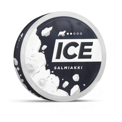 Снюс ICE Salmiakki 8 мг/г (бестабачный, тонкий)