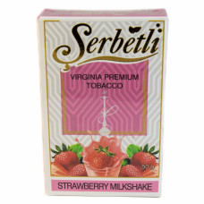 Табак для кальяна Serbetli Trawberry Milkshake 50 гр