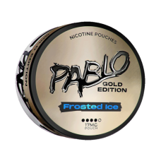 Снюс Pablo Gold Edition Frosted Ice 17 мг/г (бестабачный, тонкий)