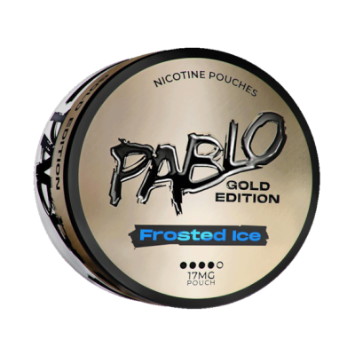 Снюс Pablo Gold Edition Frosted Ice 17 мг/г (бестабачный, тонкий)