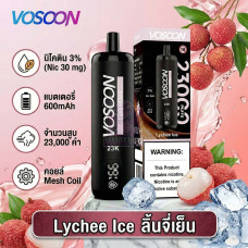 Электронная сигарета Vosoon 23k Lychee Ice (Личи Лёд) 3% 23000 затяжек