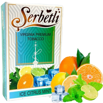 Табак для кальяна Serbetli 50г Ice citrus mint