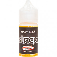 Жидкость Maxwells FREEBASE 30 мл BLACK 12 мг/мл Терпкий табак