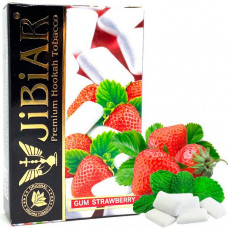 Табак для кальяна Jibiar Gum Strawberry (Жвачка Клубника) 50 гр