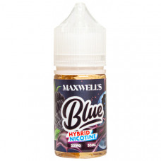 Жидкость Maxwells HYBRID 30 мл BLUE 20 мг/мл Холодный лимонад с черникой, ежевикой и голубикой