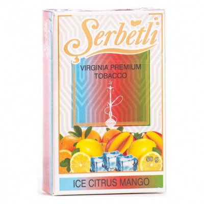 Табак для кальяна Serbetli 50г Ice citrus mango