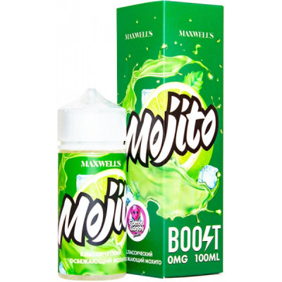 Жидкость Maxwells 100 мл MOJITO 0 мг/мл Классический освежающий мохито (без никотина)