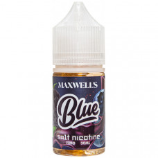 Жидкость Maxwells SALT 30 мл BLUE 12 мг/мл Холодный лимонад с черникой, ежевикой и голубикой