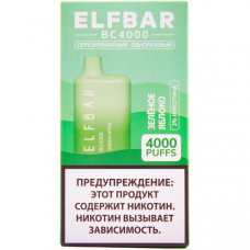 Электронная сигарета Elf Bar BC4000 Зеленое Яблоко 20 мг 650 mAh