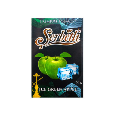 Табак для кальяна Serbetli Ice Green Apple 50 gr