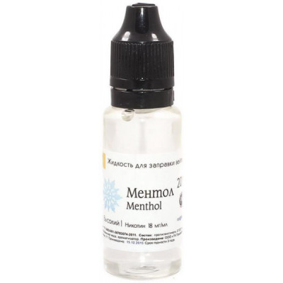 Жидкость ilfumo premium Ментол 18 мг/мл 20 мл Menthol