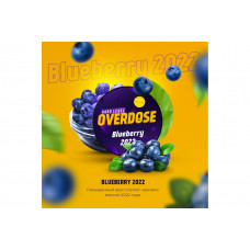 Табак для кальяна Overdose 25г - Blueberry 2022 (Черника года)