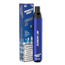 Электронная сигарета Monster Bars Blueberry Jam (Черничный Джем) 5% 3500 затяжек