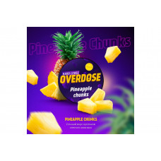 Табак для кальяна Overdose 25г - Pineapple Chunks (Ананасовые кусочки)