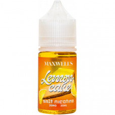 Жидкость Maxwells SALT 30 мл LEMON CAKE 20 мг/мл Лимонный чизкейк