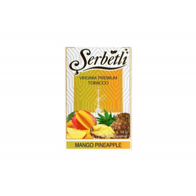 Табак для кальяна Serbetli 50г - Mango Pineapple (Манго Ананас)