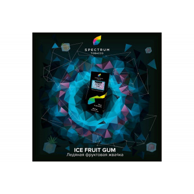 Табак для кальяна Spectrum HARD Line 40г - Ice Fruit Gum (Фруктовая жвачка)