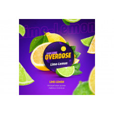 Табак для кальяна Overdose 25г - Lime Lemon (Лайм Лимон)