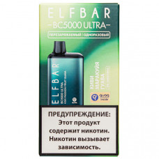 Электронная сигарета Elf Bar BC5000 Ultra Киви Маракуйя Гуава 20 мг 650 mAh 5000 тяг