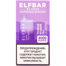 Электронная сигарета Elf Bar BC4000 Тройной Ягодный Лед 20 мг 650 mAh