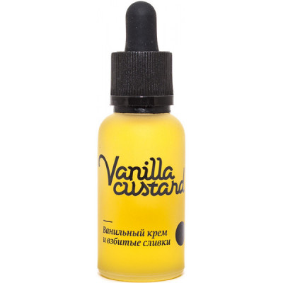Жидкость Maxwells 30 мл Vanilla Custard 0 мг/мл Ванильный крем и взбитые сливки (без никотина)
