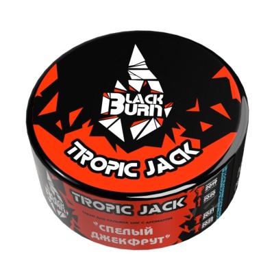Табак для кальяна Black Burn 100 г Tropic jack (Спелый Джекфрут) 100 г