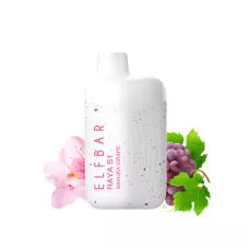 Электронная сигарета Elf Bar RAYA S1 Sakura Grape (Сакура-виноград) 3% 15000 затяжек