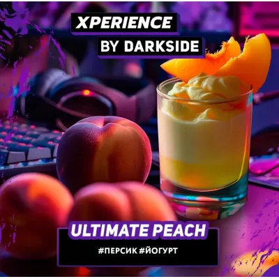 Табак для кальяна Darkside Xperience Ultimate Peach (Персик Йогурт) 30 г