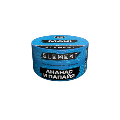 Табак для кальяна Element Вода Maui (Ананас Папайя) 25 г