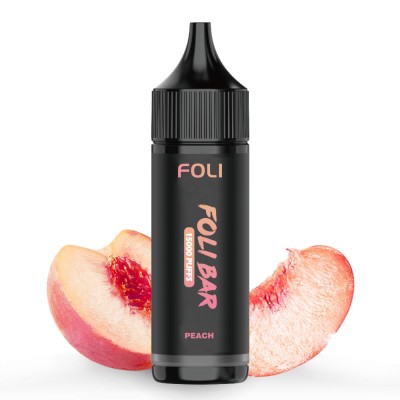 Электронная сигарета FOLI BAR Peach (Персик) 3% 15000 затяжек