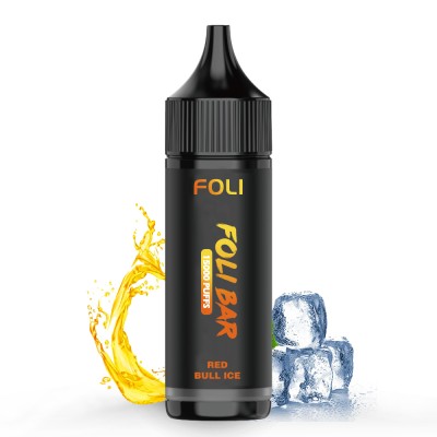 Электронная сигарета FOLI BAR Red Bull Ice (Ред Булл Лед) 3% 15000 затяжек
