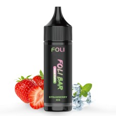 Электронная сигарета FOLI BAR Strawberry Ice (Клубника Лед) 3% 15000 затяжек