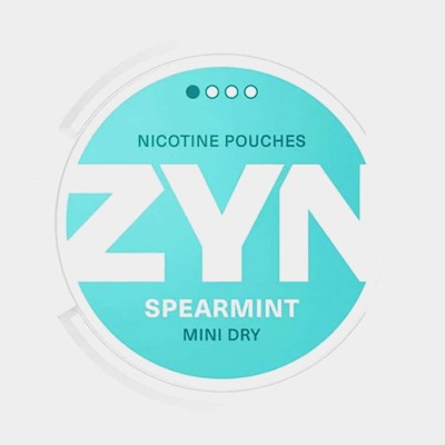 Снюс ZYN Spearmint Mini 1.5 мг/пауч (бестабачный, тонкий)