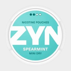 Снюс ZYN Spearmint Mini 3 мг/пауч (бестабачный, тонкий)