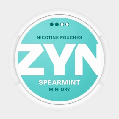 Снюс ZYN Spearmint Mini 3 мг/пауч (бестабачный, тонкий)