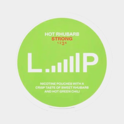 Снюс LOOP Hot Rhubarb 15 мг/г (бестабачный)