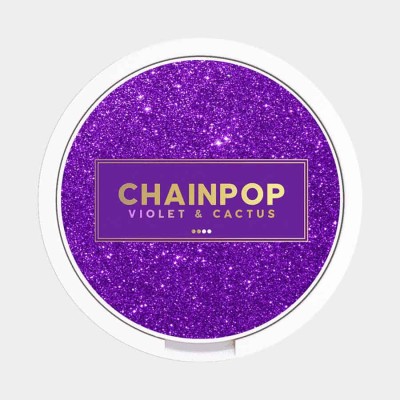 Снюс Chainpop Violet Cactus 8.3 мг/г (бестабачный)