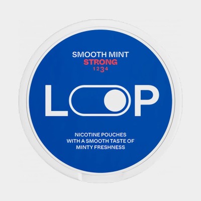Снюс LOOP Smooth Mint 15 мг/г (бестабачный)