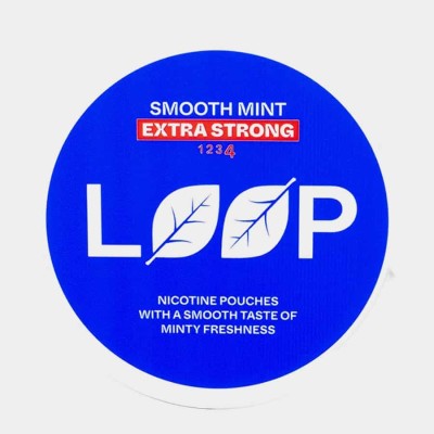 Снюс LOOP Smooth Mint Extra Strong 20 мг/г (бестабачный)