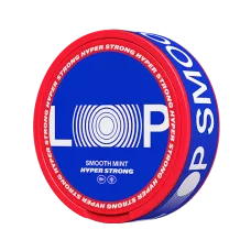 Снюс LOOP Smooth Mint Hyper Strong 25 мг/г (бестабачный)