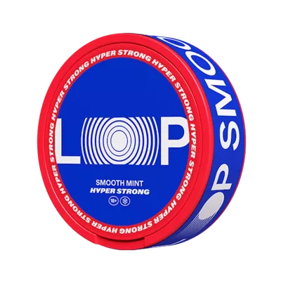 Снюс LOOP Smooth Mint Hyper Strong 25 мг/г (бестабачный)