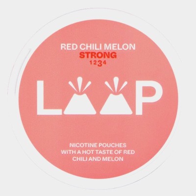 Снюс LOOP Red Chili Melon 15 мг/г (бестабачный)