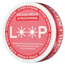 Снюс LOOP Red Chili Melon Hyper Strong 25 мг/г (бестабачный)