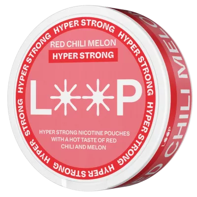 Снюс LOOP Red Chili Melon Hyper Strong 25 мг/г (бестабачный)