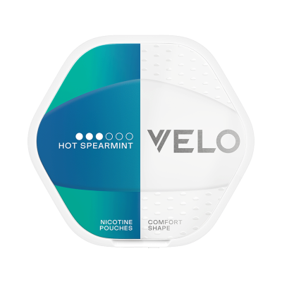 Снюс VELO Shift Hot Spearmint 11.4 мг/г (бестабачный)