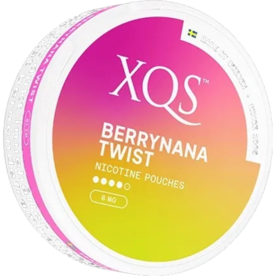 Снюс XQS Berrynana Twist 16 мг/г (бестабачный)