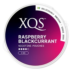 Снюс XQS Raspberry Blackcurrant 16 мг/г (бестабачный)