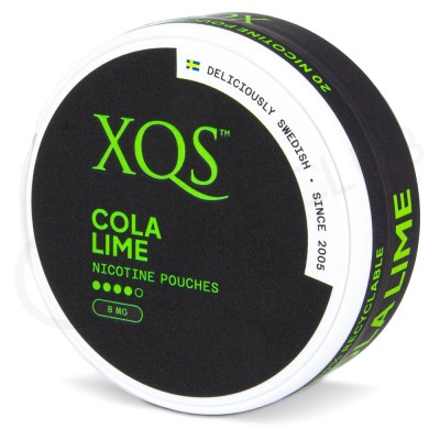 Снюс XQS Cola Lime 16 мг/г (бестабачный)