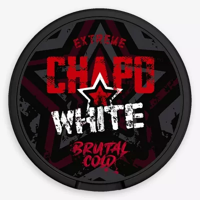 Снюс Chapo White Brutal Cold 16.5 мг/г (бестабачный)