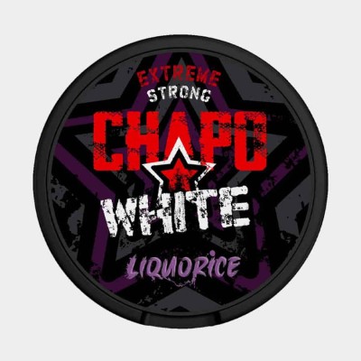Снюс Chapo White Licorice 16.5 мг/г (бестабачный)